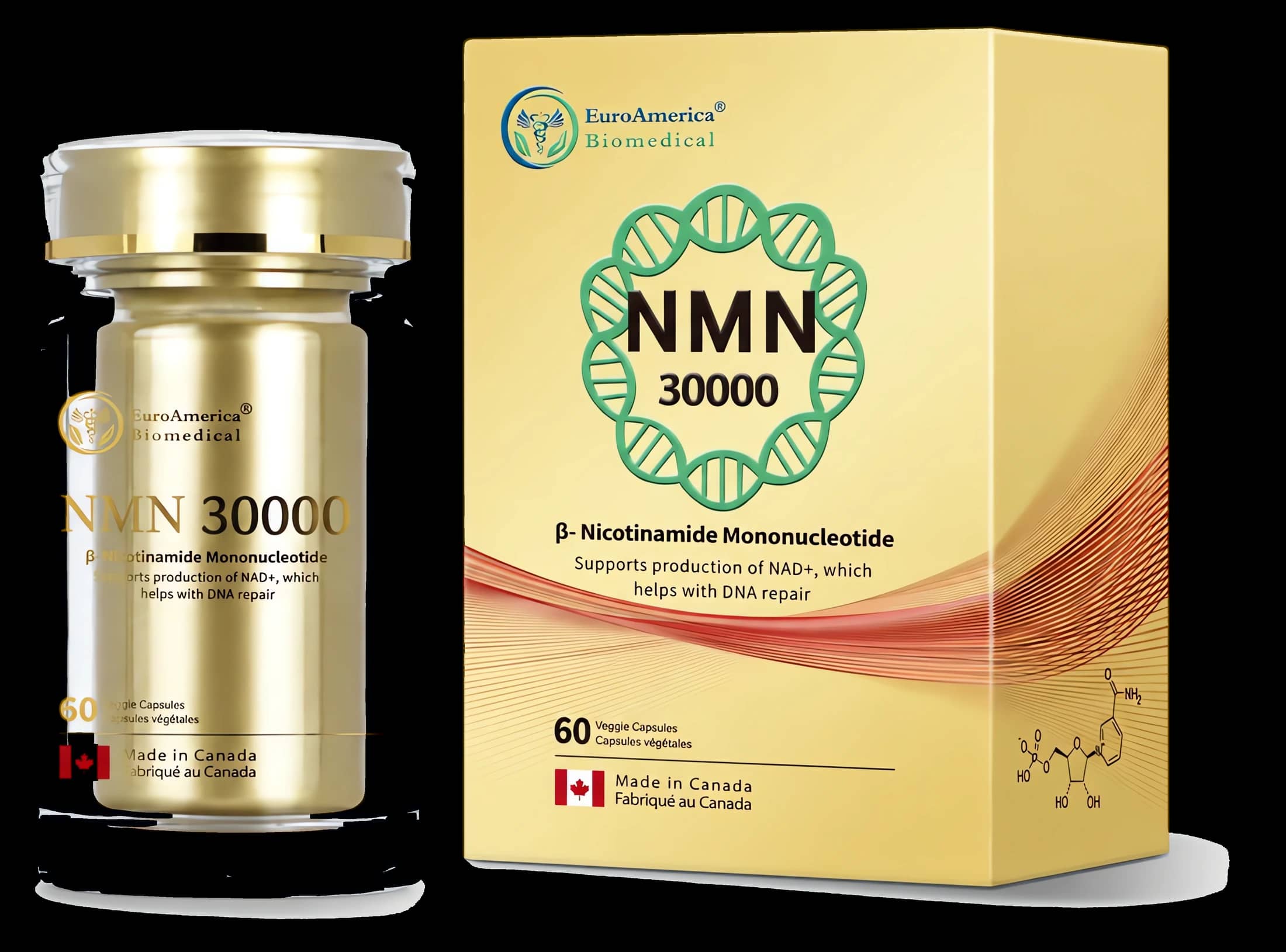 NMN 30000 香槟金 — NMN 五合一配方