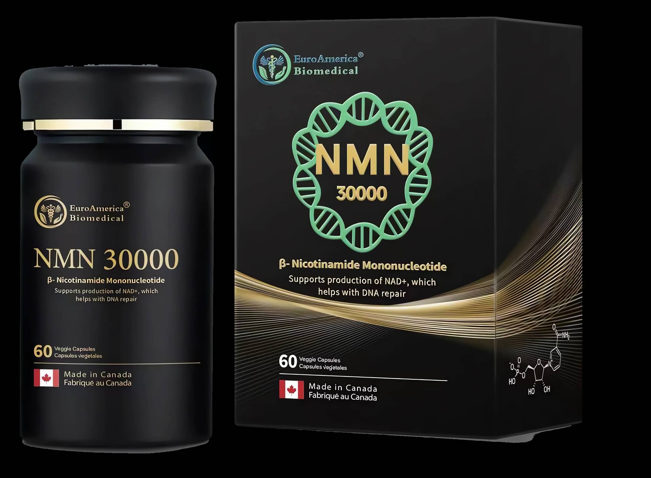 NMN 30000 黑金 — 高含量单方 NMN